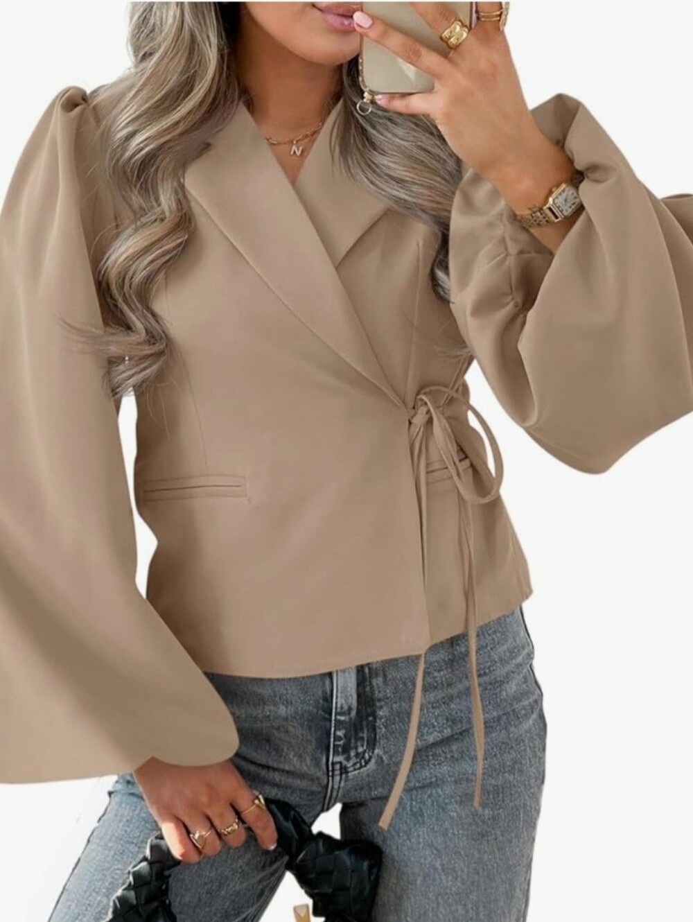Bell Sleeve Jacket - Picture 2 of 5